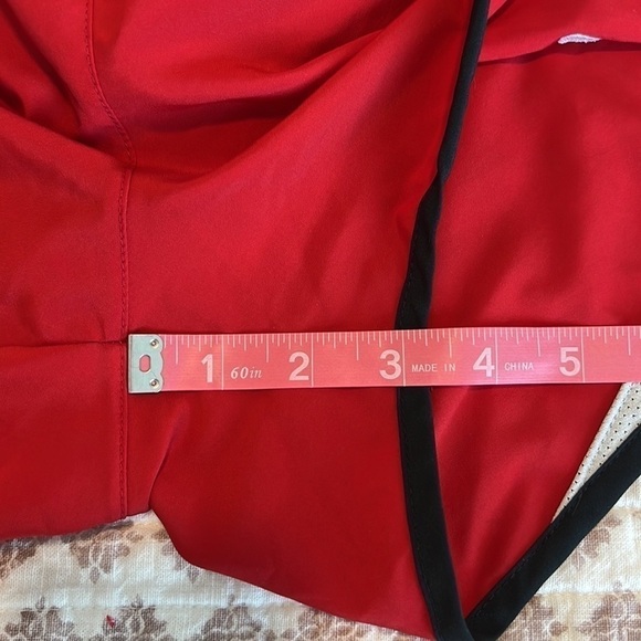 Nike Dri-Fit Tempo Red White Black Running Athletic Shorts Size XS - Picture 7 of 10